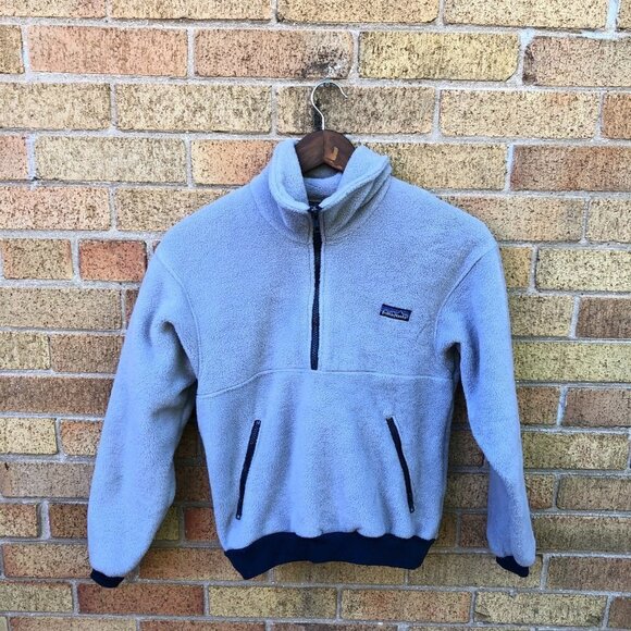 Vintage 90s Patagonia Half Zip Fleece Jacket XS - Picture 4 of 8